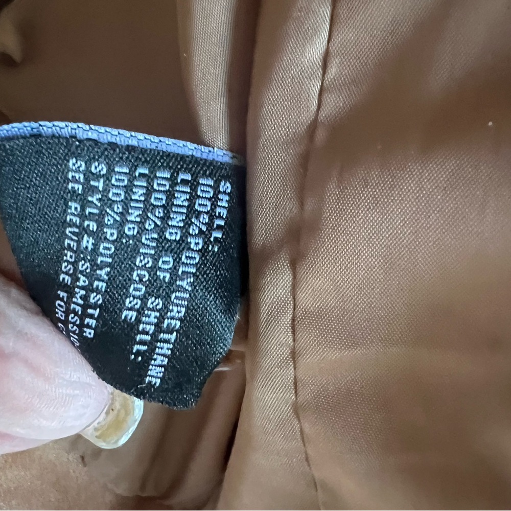 Bundle= Jacket Stretchy Copper Metallic Jeans Bel… - image 5